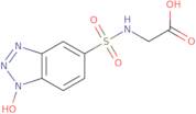 2-(1-Hydroxy-1H-1,2,3-benzotriazole-5-sulfonamido)acetic acid