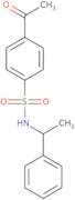 4-Acetyl-N-(1-phenylethyl)benzene-1-sulfonamide