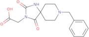 2-{8-Benzyl-2,4-dioxo-1,3,8-triazaspiro[4.5]decan-3-yl}acetic acid