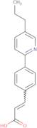 (2E)-3-[4-(5-Propylpyridin-2-yl)phenyl]acrylic acid