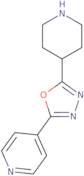 4-[5-(Piperidin-4-yl)-1,3,4-oxadiazol-2-yl]pyridine