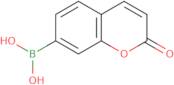 B-(2-Oxo-2H-1-benzopyran-7-yl)boronic acid