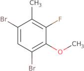 1,5-Dibromo-3-fluoro-2-methoxy-4-methylbenzene