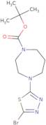 tert-Butyl 4-(5-bromo-1,3,4-thiadiazol-2-yl)-1,4-diazepane-1-carboxylate