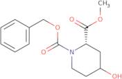 1-benzyl 2-methyl (2S)-4-hydroxypiperidine-1,2-dicarboxylate
