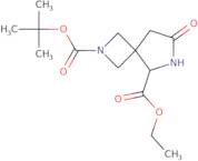 2-tert-butyl 5-ethyl 7-oxo-2,6-diazaspiro[3.4]octane-2,5-dicarboxylate