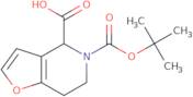 5-(tert-Butoxycarbonyl)-4,5,6,7-tetrahydrofuro[3,2-c]pyridine-4-carboxylic acid