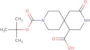 9-[(tert-Butoxy)carbonyl]-4-oxo-3,9-diazaspiro[5.5]undecane-1-carboxylic acid