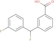 3-[Fluoro-(3-Fluoro-Phenyl)-Methyl]-Benzoic Acid