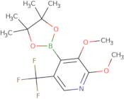 2,3-Dimethoxy-4-(4,4,5,5-tetramethyl-1,3,2-dioxaborolan-2-yl)-5-(trifluoromethyl)pyridine