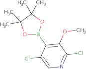 2,5-Dichloro-3-methoxy-4-(4,4,5,5-tetramethyl-1,3,2-dioxaborolan-2-yl)pyridine