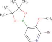 2-Bromo-3-methoxy-4-(4,4,5,5-tetramethyl-1,3,2-dioxaborolan-2-yl)pyridine