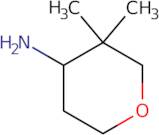 3,3-Dimethyltetrahydropyran-4-amine