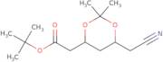 tert-Butyl 2-(cis-6-(cyanomethyl)-2,2-dimethyl-1,3-dioxan-4-yl)acetate