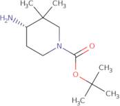 (S)-tert-Butyl 4-amino-3,3-dimethylpiperidine-1-carboxylate