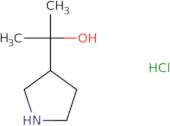 2-(Pyrrolidin-3-yl)propan-2-ol HCl