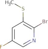 2-Bromo-5-fluoro-3-(methylthio)pyridine