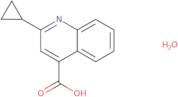 2-Cyclopropyl-4-quinolinecarboxylic acid hydrate