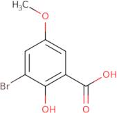 3-Bromo-2-hydroxy-5-methoxybenzoic acid