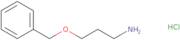 [3-(Benzyloxy)propyl]amine hydrochloride