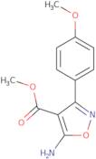 Methyl 5-amino-3-(4-methoxyphenyl)isoxazole-4-carboxylate