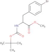 Boc-4-bromo-DL-phenylalanine methyl ester