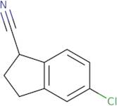 5-Chloro-2,3-dihydro-1H-indene-1-carbonitrile