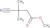 Methyl 3-cyano-3,3-dimethylpropanoate