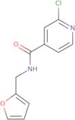 2-Chloro-N-(2-furylmethyl)isonicotinamide