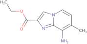 Ethyl 8-amino-7-methylimidazo-[1,2-a]pyridine-2-carboxylate