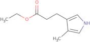 Ethyl 3-(4-methyl-1H-pyrrol-3-yl)propanoate