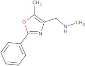 Methyl[(5-methyl-2-phenyl-1,3-oxazol-4-yl)methyl]amine