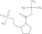 tert-Butyl (2R)-2-[(methanesulfonyloxy)methyl]pyrrolidine-1-carboxylate