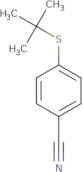4-(tert-Butylsulfanyl)benzonitrile