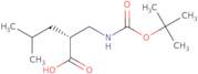 (R)-2-(((tert-Butoxycarbonyl)amino)methyl)-4-methylpentanoic acid