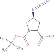 (2R,4S)-4-Azido-1-[(tert-butoxy)carbonyl]pyrrolidine-2-carboxylic acid