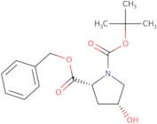 (2R,4R)-2-benzyl 1-tert-butyl 4-hydroxypyrrolidine-1,2-dicarboxylate