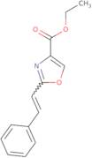 Ethyl 2-[(1E)-2-phenylethenyl]-1,3-oxazole-4-carboxylate