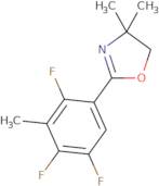 2-(2,4,5-Trifluoro-3-methylphenyl)-4,5-dihydro-4,4-dimethyloxazole