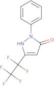 3-(Pentafluoroethyl)-1-phenyl-1H-pyrazol-5-ol