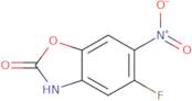 5-Fluoro-6-nitro-2,3-dihydro-1,3-benzoxazol-2-one