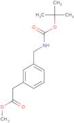 Methyl 2-(3-(((tert-butoxycarbonyl)amino)methyl)phenyl)acetate