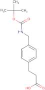 4-[(Boc-amino)methyl]benzenepropanoic acid