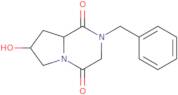 (7R,8aS)-2-Benzyl-7-hydroxy-octahydropyrrolo[1,2-a]piperazine-1,4-dione