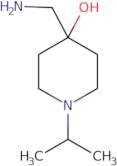 4-(Aminomethyl)-1-(propan-2-yl)piperidin-4-ol