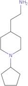 [2-(1-Cyclopentylpiperidin-4-yl)ethyl]amine