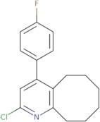 2-Chloro-4-(4-fluorophenyl)-5,6,7,8,9,10-hexahydrocycloocta[b]pyridine