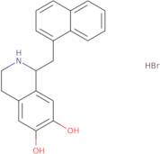 1-(Naphthalen-1-ylmethyl)-1,2,3,4-tetrahydroisoquinoline-6,7-diol hydrobromide