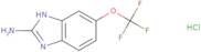 5-Trifluoromethoxy-1H-benzoimidazol-2-ylamine hydrochloride