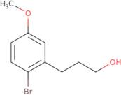 3-(2-Bromo-5-methoxyphenyl)propan-1-ol